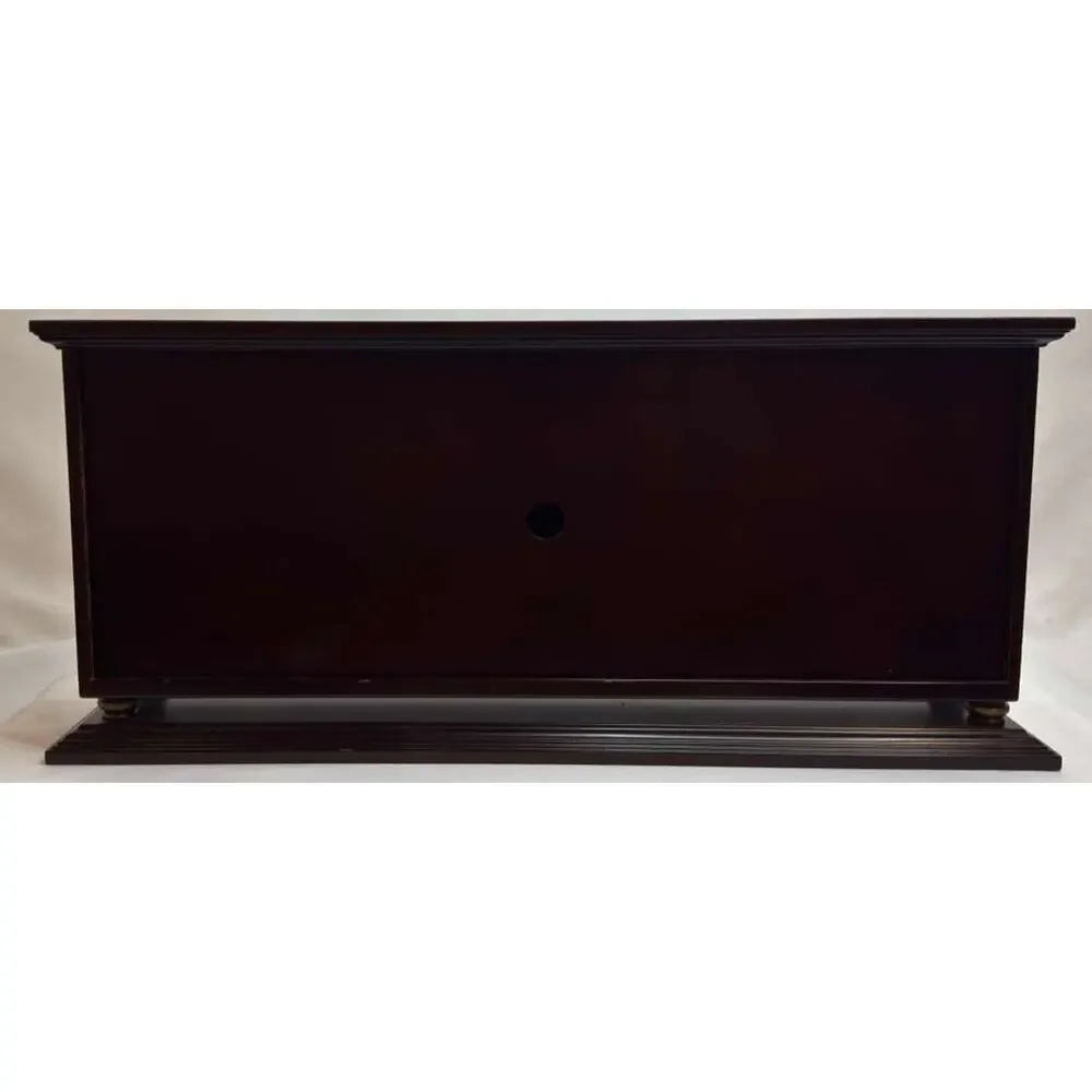 Bombay Company Golf Scorecard Display Shadow Box Wood Trophy Case Ball Holder